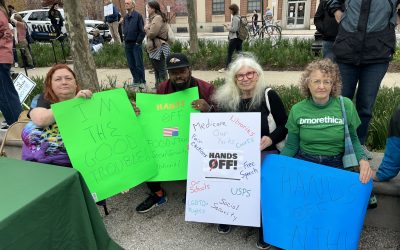 BES at Hands Off Rally